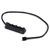 Deepcool FH-04, 4 Ports Fan Hub, Supports 3- and 4-pin fans, 1 Year