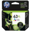 HP F6U63AA, 63XL Tri-Color Ink Cartidges, Print Yeild: 330 Pages, Compatible Models: HP Deskjet-1112, 2130, 3630