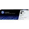 HP CB436AD, 36A Black Toner Cartridge Dual Pack for LaserJet P1505