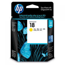 HP C4939A, No.18 Yellow Ink Cartridge