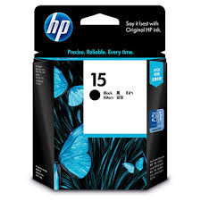 HP C6615DA, No.15 Black Inkjet Cartridge, for Deskjet 810C, 812C, 840C