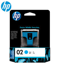 HP C8771WA, 02 AP, Cyan Ink Cartridge