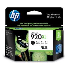 HP CD975AA, 920XL Black Ink Cartridge-Officejet 6500