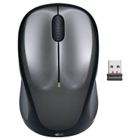 Logitech M235 Wireless Mouse, USB, Colt Gray