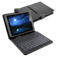 MultiLaser 7" Mini Keyboard with Tablet Cover, Micro USB