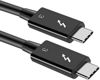 Astrotek FAN-7CM-T01, AT-TB3-0.7, 0.7m, Thunderbolt 3 USB Type-C to USB Type-C, Male to Male with Mini Coax wire support 40Gbps passive chipset