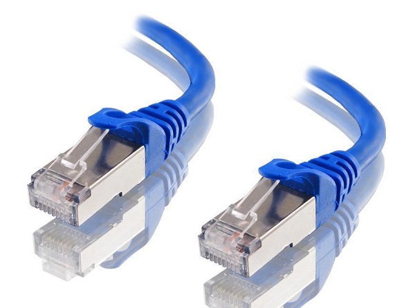 Astrotek CAT6A Shielded Ethernet Cable 50cm/0.5m Blue Color 10GbE RJ45 Network LAN Patch Lead S/FTP LSZH Cord 26AWG, 1 year warranty