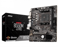 MSI M-ATX, AMD AM4, GbE LAN