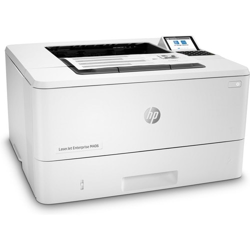 HP 3PZ15A, M406DN Laserjet Monochrome Printer, Singlefunction, Mono, Pages Per Minute: 40, Ethernet/USB, 1 Year Warranty