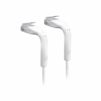 Ubiquiti NHU-UC-PATCH-RJ45, UniFi Patch Cable, Both End Bendable to 90 Degree, RJ45 Ethernet Cable, Cat6, Ultra-Thin 3mm Diameter, 0.22m, White