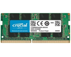 Crucial SODIMM, DDR4 16GB(1x16GB), 3200MHz, CL22, 1.2V