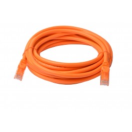 8ware PL6A-5ORG, Cat 6a UTP Ethernet Cable, 5m, Orange, 1 Year Warranty