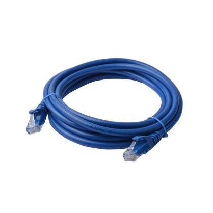 8ware PL6A-10BLU, Cat 6a UTP Ethernet Cable, Snagless, 10m, Blue, 1 Year Warranty