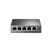 TP-LINK 5-PORT UNMANAGED GIGABIT SWITCH, POE+(4), 65W, METAL CASE, 5YR