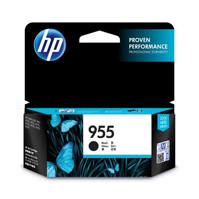 HP L0S60AA, 955 Black Original Ink Cartridge, 6 Months