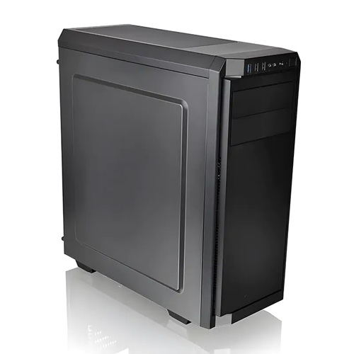 Thermaltake CA-3K7-50M1NA-00, V100, Mid-Tower, Drive Bays: 2x5.25", 2x2.5"(Accessible), 2x2.5" or 3.5"(Hidden), Expansion Slot: 7, Motherboard Support: ATX/Micro-ATX/Mini-ITX, Pre-Installed Fan: 1x120mm, PSU: 500W, Black, 2 Year warranty