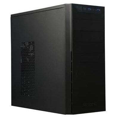 Antec VSK4500E-P-U3, Mid-Tower, Drive Bays: 3x5.25”, 5x3.5", Expansion Slot: 7, Motherboard Support: ATX/Micro-ATX/Mini-ITX, Pre-Installed Fan: 1x120mm, PSU: 500W, Black, 2 Year Warranty