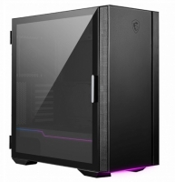 MSI MPG QUIETUDE 100S, Mid-Tower, Tempered Glass, Drive Bays: 2x3.5", 2x2.5", Expansion Slot: 7, Motherboard Support: ATX/Micro-ATX/Mini-ITX, Pre-Installed Fan: 1x120mm, Black