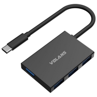 Volans HB04S-C2 Aluminium USB-C to 4 Port USB Hub