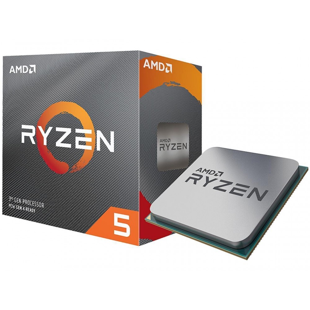 AMD 100-100000927BOX, Ryzen 5-5600, AM4 Socket, 6 Cores, 12 Threads, Base: 3.5GHz, Turbo: 4.4GHz, 32MB Cache, TDP: 65W, 3 Year Warranty