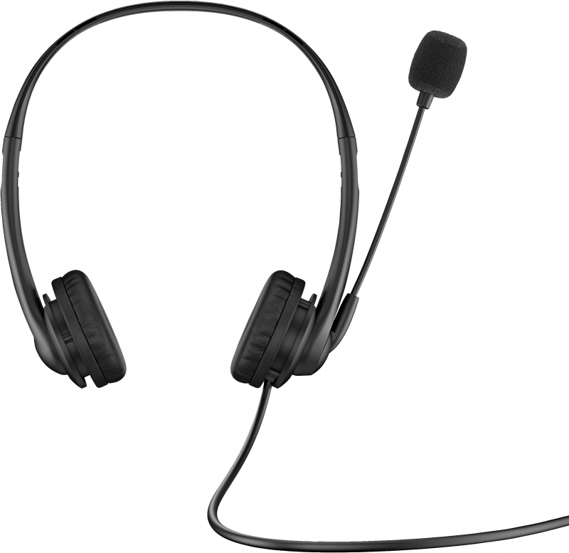 HP 428K6AA, G2 Stereo Headset, USB, Wired, 1 Year Warranty