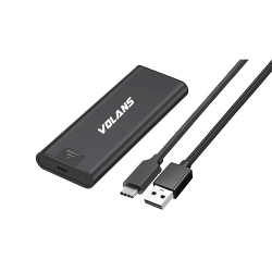 Volans Aluminium SATA M.2 SSD to USB-C Enclosure