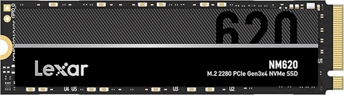 *Limits Apply, contact your AM* Lexar LNM620X001T-RNNNG, NM620, 1TB, M.2 NVMe, PCIe 3.0, 500TBW, Read Speed up to 3500MB/s, Write Speed up to 3000MB/s, 5 Year Warranty