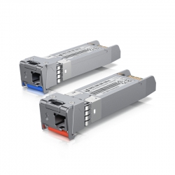 Ubiquiti UACC-OM-SM-10G-S-2, UFiber SFP+ Single-Mode Module 10G BiDi, 10Gbps, 10km Distance, Pack of 2