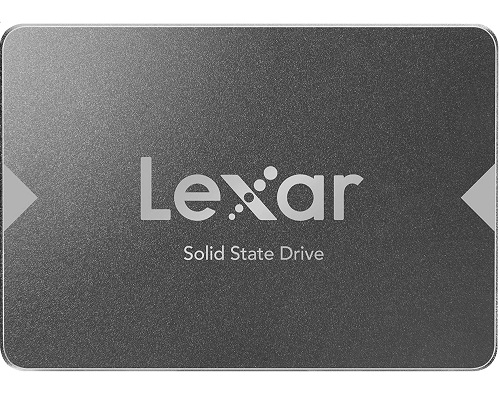 Lexar LNS100-2TRB, NS100, 2TB, 2.5", SATA 6Gb/s, 1000TBW, Read Speed: 550MB/s, Write Speed: 500MB/s, 3 Year Warranty