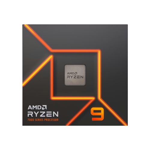 AMD 100-100000589WOF, Ryzen 9-7900X, AM5 Socket, 12 Cores, 24 Threads, Base: 4.7GHz, Turbo: 5.6GHz, 64MB Cache, TDP: 170W, 3 Year Warranty