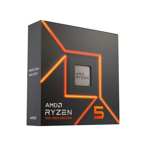 AMD 100-100000593WOF, Ryzen 5-7600X, AM5 Socket, 6 Cores, 12 Threads, Base: 4.7GHz, Turbo: 5.3GHz, 32MB Cache, TDP: 105W, 3 Year Warranty