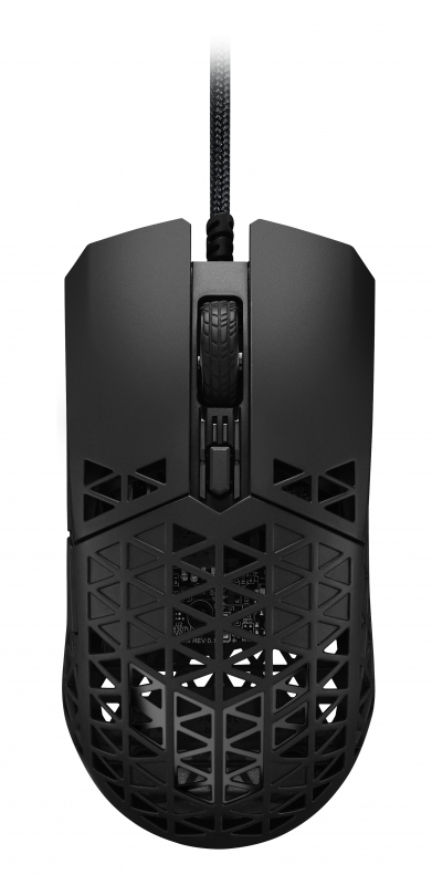 Asus TUF GAMING M4 AIR, Lightweight Wired Gaming Mouse, USB2.0, Black, 1 Year Warranty