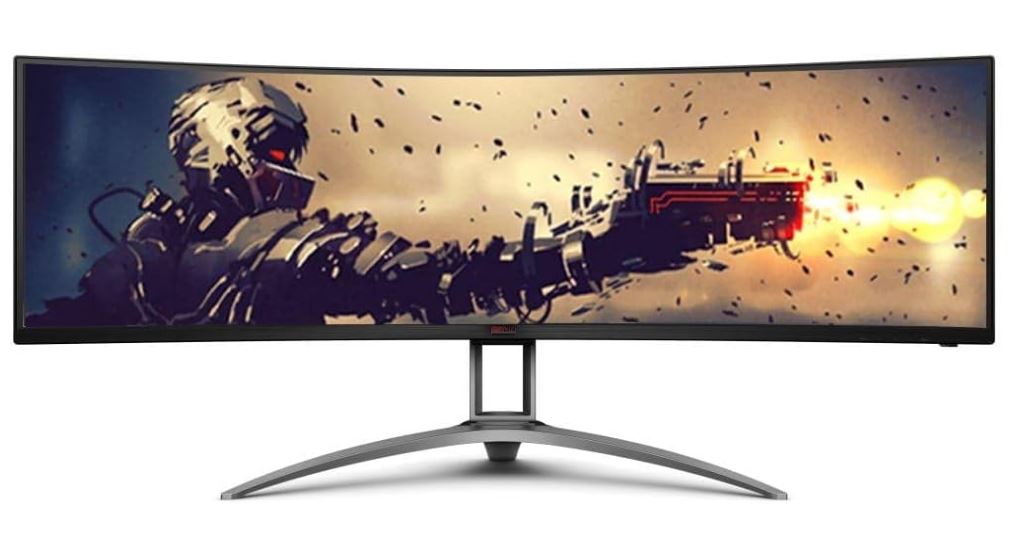*Sale Till 1st Nov 2026* AOC AG493UCX2, 48.8" VA Curved, 5120x1440, 32:9, 1ms, USB-C (65W PD) 165Hz, FreeSync, 3xHDMI, 1xDP, Speakers, VESA, Adjustable Height, Tilt, Swivel, 3 Year Warranty