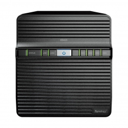 * Clearance* Synology DS423, DiskStation, 4 Bay, Realtek RTD1619B, 2GB DDR4 RAM, 3.5"/2.5", 2xGbE LAN, 3xUSB, Diskless, 2 Year Warranty