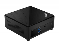 MSI NUC Mini PC, Intel i7-1255U, DDR4(0/2), M.2(0/1), 2.5"(0/1)