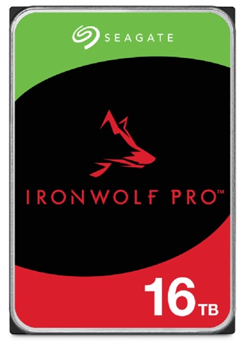 Seagate ST16000NT001, Ironwolf Pro, 16TB, 3.5", SATA 6Gb/s, 7200RPM, 256MB Cache