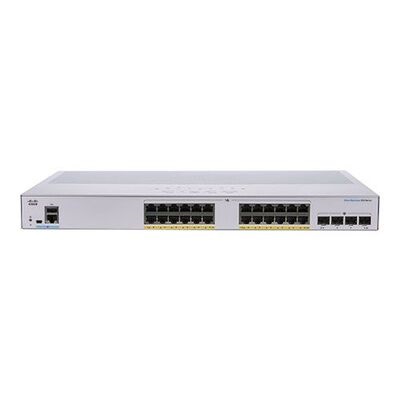 Cisco CBS220-48P-4G-AU, Business 220 Manageable Ethernet Switch, 48x GbE ports, 4x GbE expansion Slots, 4x SFP Ports, 382W, 2 Layers Supported, 3 Year Warranty