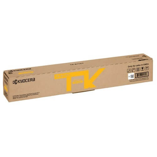 Kyocera TK-8119Y, Yellow Toner 6K FOR M8124 M8130