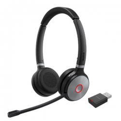 Yealink DECT Headset, Stereo, WDD60 Dongle, USB-A, Wireless, Black