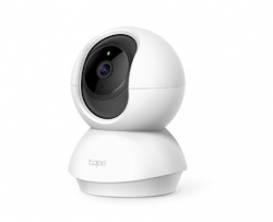 TP-Link Home Pan/Tilt Home Security Wi-Fi Camera, FHD, H.264, 30ft IR