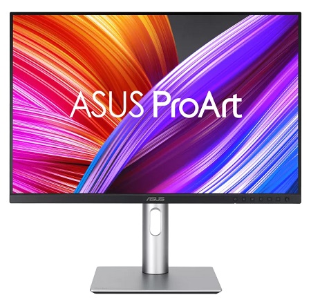 Asus PA248CRV, ProArt, 24.1" IPS LED, 1920x1200, 16:10, 5ms, 75Hz, Adaptive-Sync, USB-C (96W PD), 2xHDMI, 2xDP, USB, 1xRJ45, Speakers, VESA, Adjustable Height, Tilt, Swivel, Pivot, 3 Year Warranty