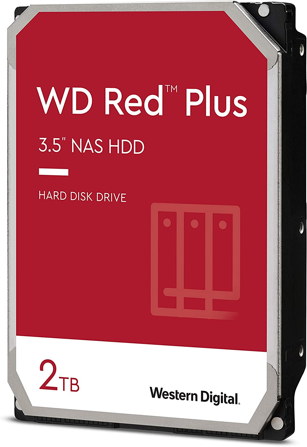 *Limit Apply..Contact your AM* Western Digital WD20EFPX, Red Plus NAS, 2TB, 3.5", SATA 6Gb/s, 5400RPM, 64MB Cache, 3 Year Warranty