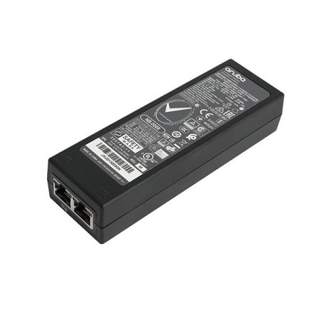 Aruba R8W31A, Instant On PoE Midspan Injector, 15.4W, 1xRJ45 GbE Port, 1xRJ45 PoE Port, 1 Year Warranty