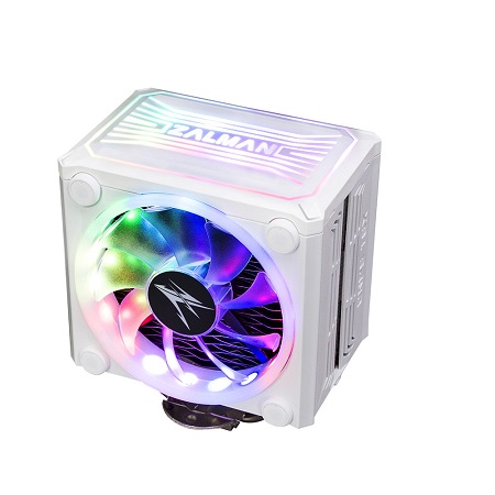 Zalman CNPS16X WHITE, CPU Air Cooler, Size: 1x120mm Fan, Socket: Intel LGA 1700/2066/2011-V3/2011/1200/115X, AMD AM5/AM4, ARGB, 3 Year Warranty
