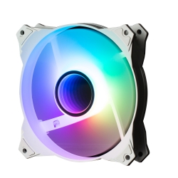 Zalman Size: 120mm, Airflow: 55.2CFM, Noise: 21dBA, ARGB, White