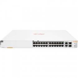 Aruba JL807A, Instant On 1960 Smart Managed Switch, 24xRJ-45 PoE+ Ports, 2xSFP+ Ports, PoE Budget: 370W, Limited Lifetime Warranty
