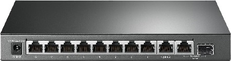 TP-Link TL-SG1210PP, Gigabit Desktop Switch, 10xGbE Port, 1xSFP Port, 6xPoE+ Port, 2xPoE++, Unmanaged, 5 Year Warranty