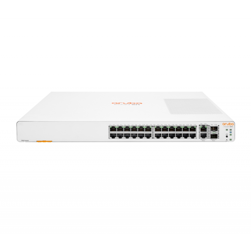 Aruba JL806A, Instant On 1960 Smart Managed Switch, 24xRJ-45 Ports, 2xSFP+ Ports, Limited Lifetime Warranty