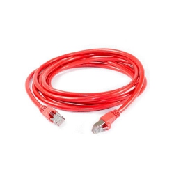 8Ware PL6A-3RD, Cat6a UTP Ethernet Cable, Length: 3m, Red