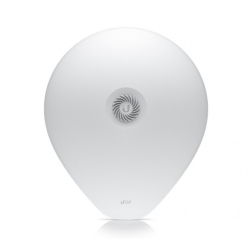 Ubiquiti AF60-XR, Airfiber 60GHz Radio System, 1xGbE PoE Port, 1xSFP+ Port, Range: 15km+, GPS+Bluetooth, IPX6, White, 1 Year Warranty